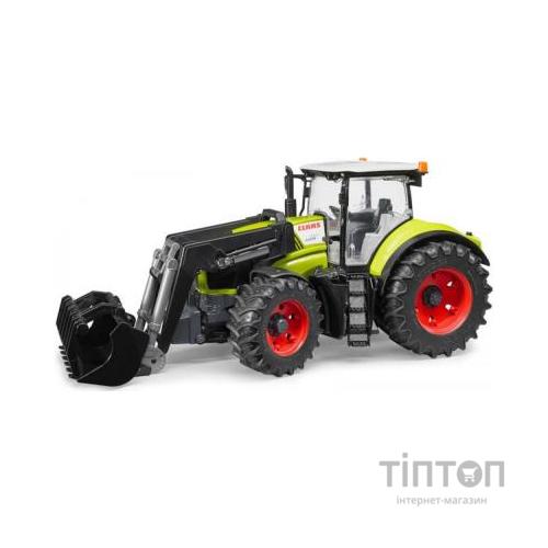 Спецтехніка Bruder трактор Claas Axion 950 з навантажувачем (03013)