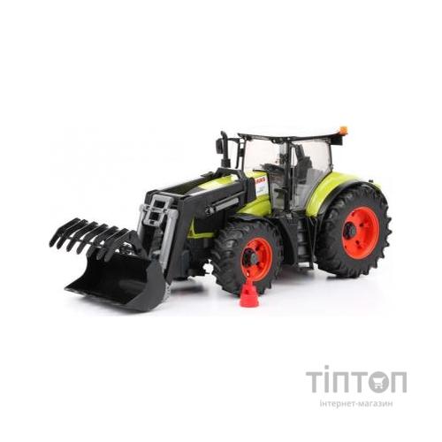Спецтехніка Bruder трактор Claas Axion 950 з навантажувачем (03013)