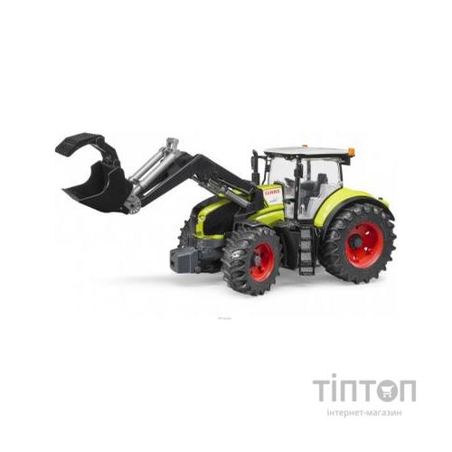 Спецтехніка Bruder трактор Claas Axion 950 з навантажувачем (03013)