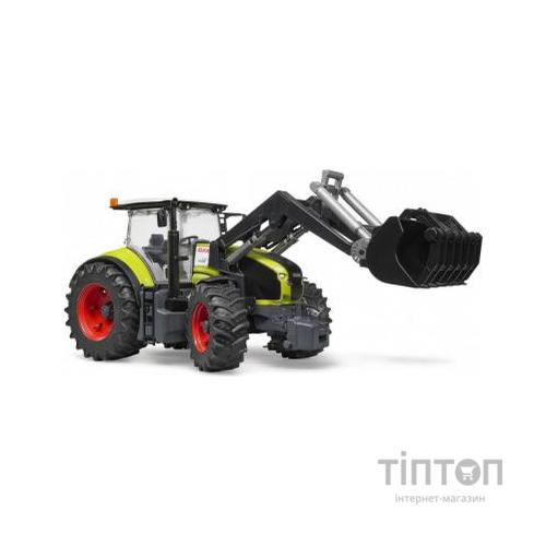 Спецтехніка Bruder трактор Claas Axion 950 з навантажувачем (03013)