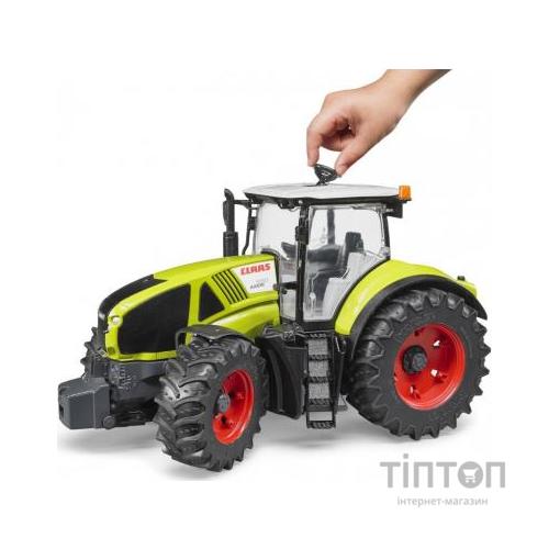 Спецтехніка Bruder трактор Claas Axion 950 з навантажувачем (03013)