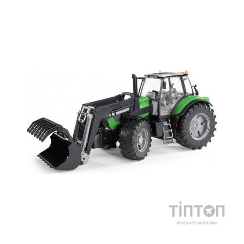 Спецтехніка Bruder Трактор Deutz Agrotron X720 з навантажув (03081)