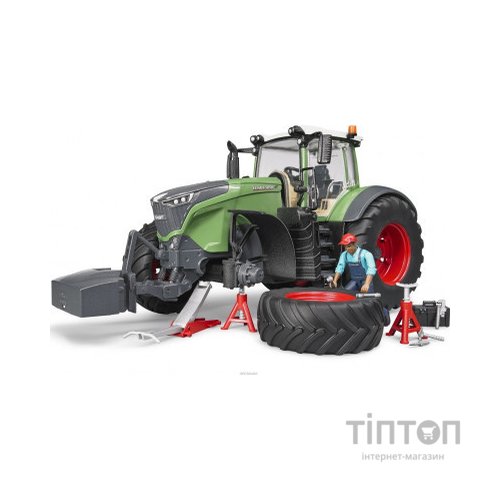 Спецтехніка Bruder Трактор Fendt 1050 Vario з фігуркою та аксесуарами для ремонту (04041)