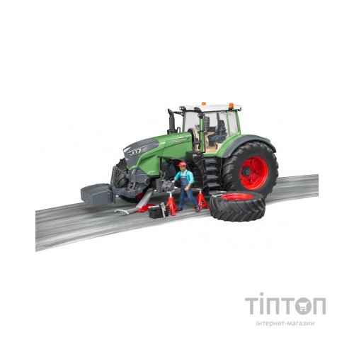 Спецтехніка Bruder Трактор Fendt 1050 Vario з фігуркою та аксесуарами для ремонту (04041)