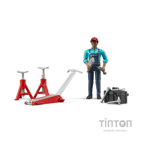 Спецтехніка Bruder Трактор Fendt 1050 Vario з фігуркою та аксесуарами для ремонту (04041)