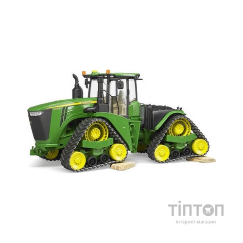 Спецтехніка Bruder трактор John Deere 9620RX на гусеницях (04055)