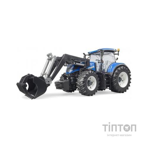 Спецтехніка Bruder трактор New Holland з навантажувачем (03121)
