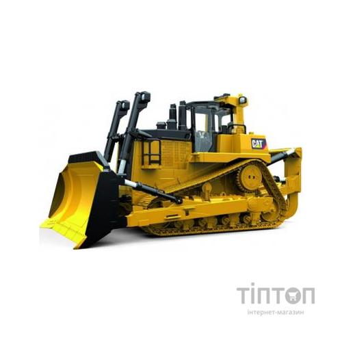 Спецтехніка Bruder великий гусеничний бульдозер CAT, М1: 16 (02452)