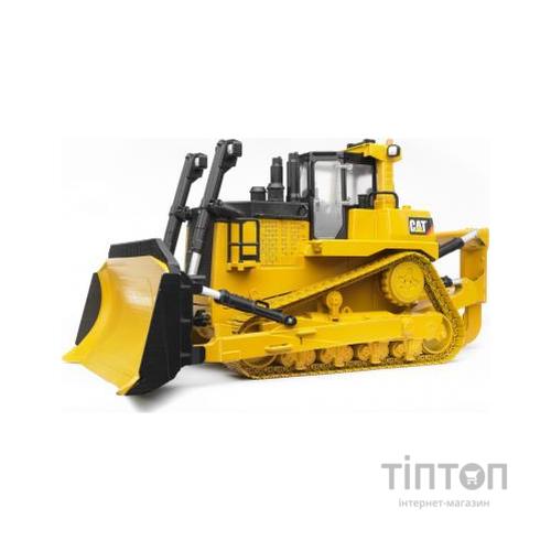Спецтехніка Bruder великий гусеничний бульдозер CAT, М1: 16 (02452)