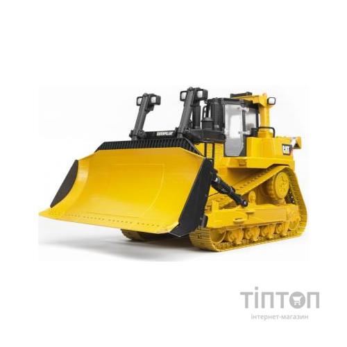 Спецтехніка Bruder великий гусеничний бульдозер CAT, М1: 16 (02452)