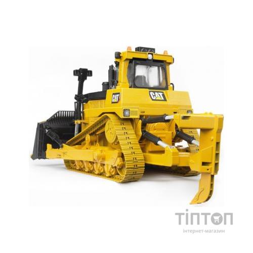 Спецтехніка Bruder великий гусеничний бульдозер CAT, М1: 16 (02452)