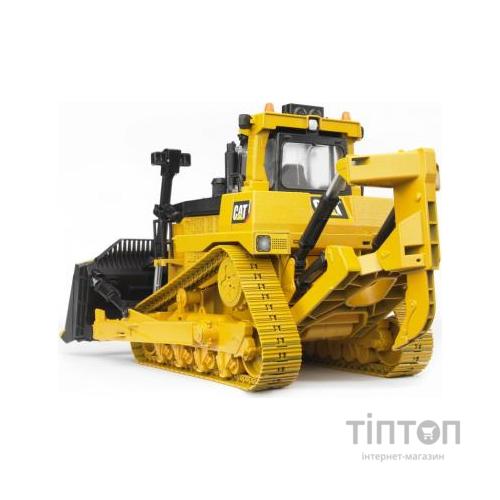 Спецтехніка Bruder великий гусеничний бульдозер CAT, М1: 16 (02452)