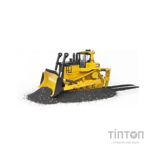 Спецтехніка Bruder великий гусеничний бульдозер CAT, М1: 16 (02452)
