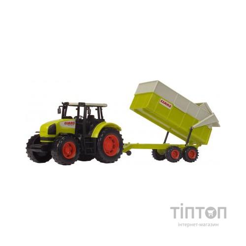 Спецтехніка Dickie Toys "CLAAS" з причепом, 57 см (3306002)
