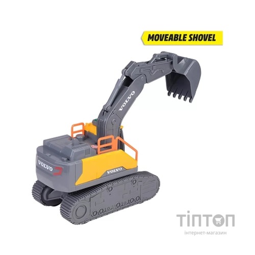 Спецтехніка Dickie Toys Екскаватор Вольво зі звук. та світл. ефект., 23 см (3723008)