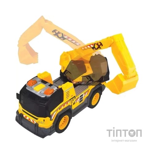 Спецтехніка Dickie Toys Функціональне авто Екскаватор зі звук. та світл. ефект., 30 см (3306026)