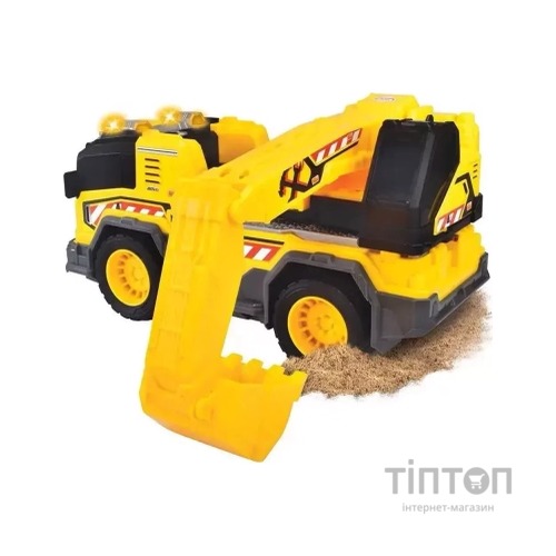 Спецтехніка Dickie Toys Функціональне авто Екскаватор зі звук. та світл. ефект., 30 см (3306026)