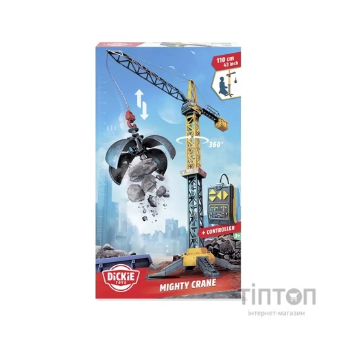 Спецтехніка Dickie Toys Кран Могучий на ДК 110 см (3729022)