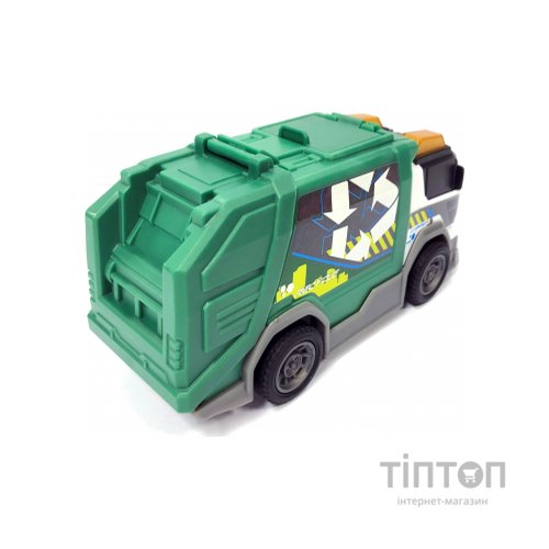 Спецтехніка Dickie Toys Сміттєвоз "Прибирач міста" з відкривним контейнером (3302029)