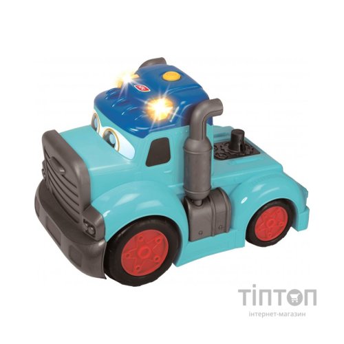 Спецтехніка Dickie Toys Вантажівка АВС "Тедді" зі звук. та світл. ефектами, з причепом та машинкою, 60 см (4119002)