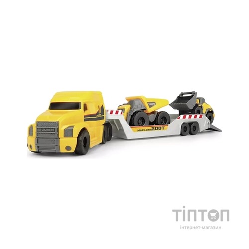 Спецтехніка Dickie Toys Вантажівка Мак з технікою Вольво (3725005)