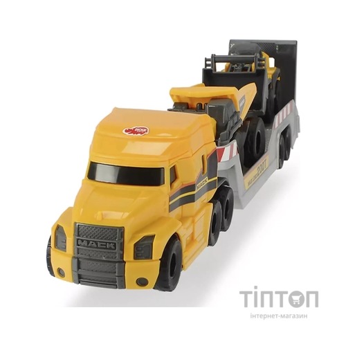 Спецтехніка Dickie Toys Вантажівка Мак з технікою Вольво (3725005)