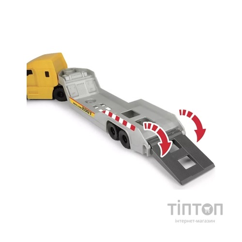 Спецтехніка Dickie Toys Вантажівка Мак з технікою Вольво (3725005)