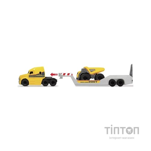 Спецтехніка Dickie Toys Вантажівка Мак з технікою Вольво (3725005)