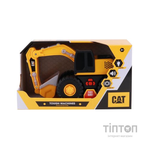 Спецтехніка Funrise CAT Екскаватор зі світлом та звуком (82399)