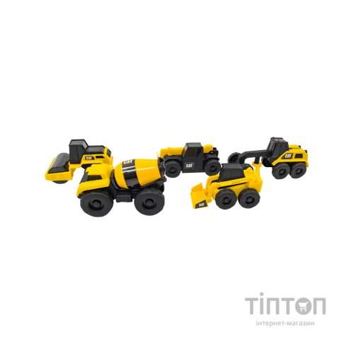 Спецтехніка Funrise CAT міні-техніка асортимент B, 5 шт в наборі (83330)