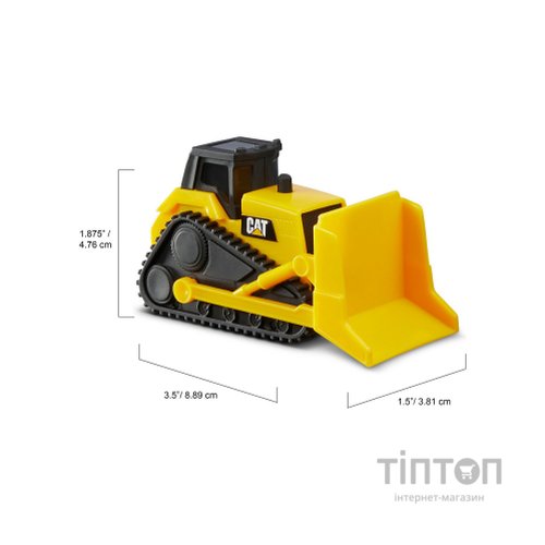 Спецтехніка Funrise Міні-техніка CAT Екскаватор-навантажувач та Бульдозер (82280)