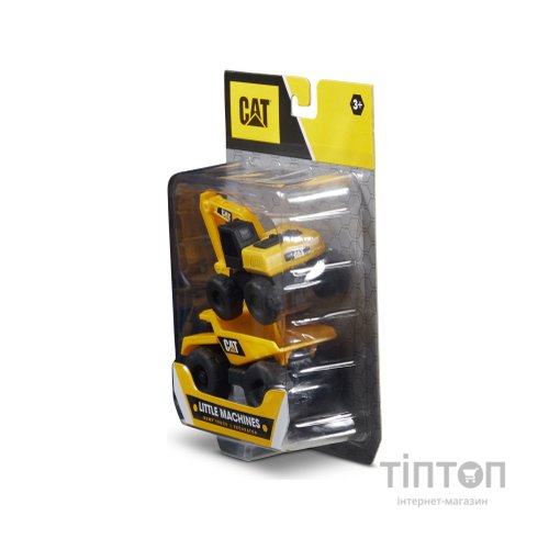Спецтехніка Funrise Міні-техніка CAT Самоскид та Екскаватор (82278)
