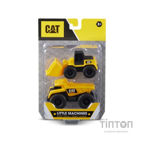 Спецтехніка Funrise Міні-техніка CAT Самоскид та Колісний навантажувач (82279)