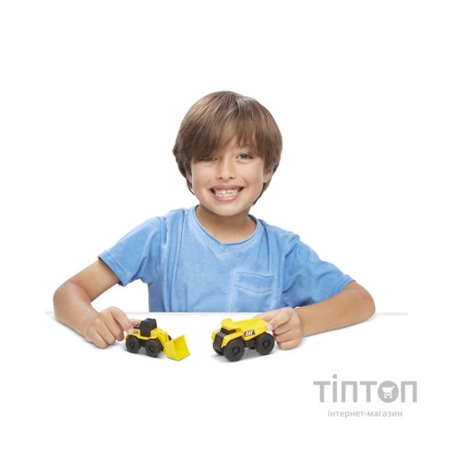 Спецтехніка Funrise Міні-техніка CAT Самоскид та Колісний навантажувач (82279)