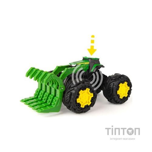 Спецтехніка John Deere Kids Monster Treads з ковшем і великими колесами (47327)