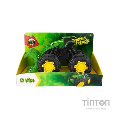 Спецтехніка John Deere Kids Monster Treads з ковшем і великими колесами (47327)