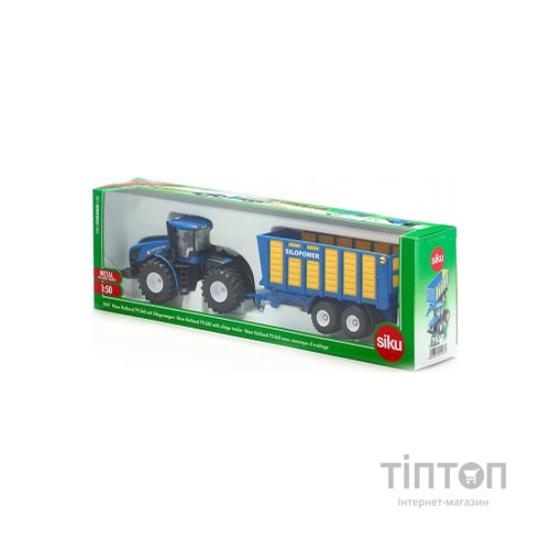 Спецтехніка Siku Трактор New Holland T9.560 з причепом (6000481)