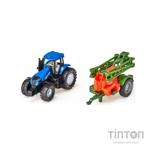 Спецтехніка Siku Трактор Real з обприскувачем (6337081)