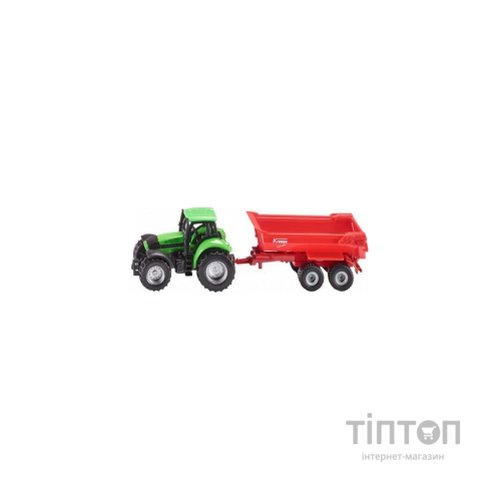 Спецтехніка Siku Трактор з причепом-самоскидом (6325253)