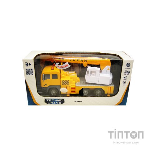 Спецтехніка TechnoDrive Автокран зі світловими та звуковими ефектами (510253.270)