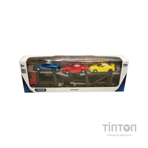 Спецтехніка TechnoDrive Автоперевізник 1:60 26 см (541756.270)