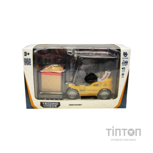 Спецтехніка TechnoDrive Навантажувач зі світловими та звуковими ефектами (510224.270)