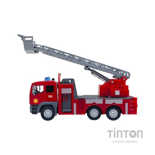 Спецтехніка TechnoDrive Пожежна машина зі світловими та звуковими ефектами (510125.270)