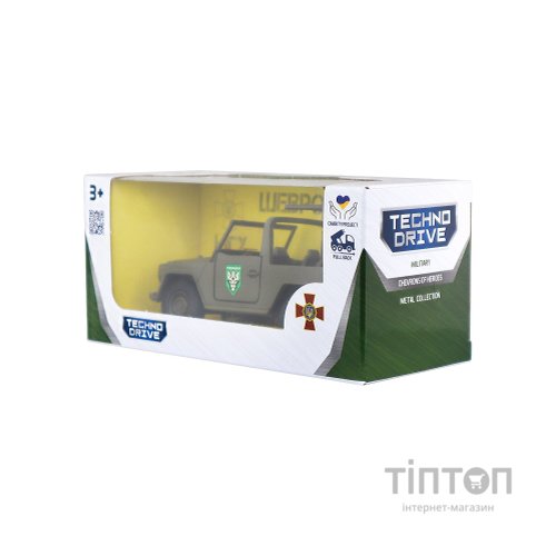Спецтехніка TechnoDrive серії Шеврони Героїв - Штурмова машина - БОП НГУ ім. Кульчицького (250329W2)