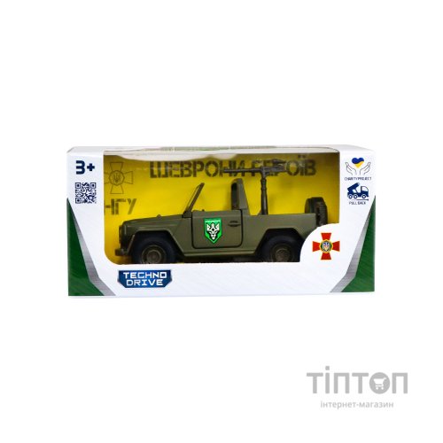 Спецтехніка TechnoDrive серії Шеврони Героїв - Штурмова машина - БОП НГУ ім. Кульчицького (250329W2)