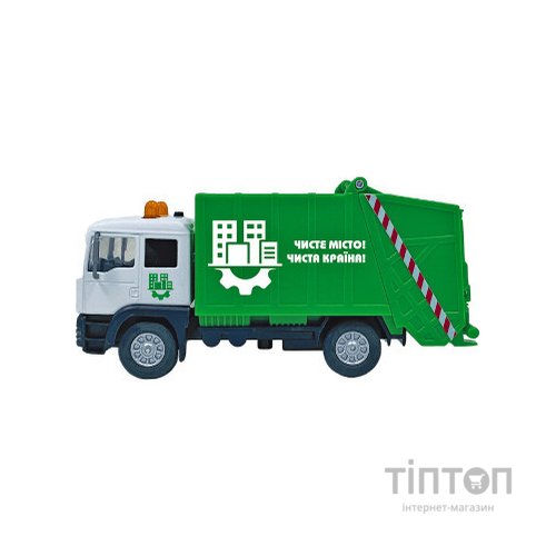 Спецтехніка TechnoDrive Сміттєвоз зі світловими та звуковими ефектами (510705.270)