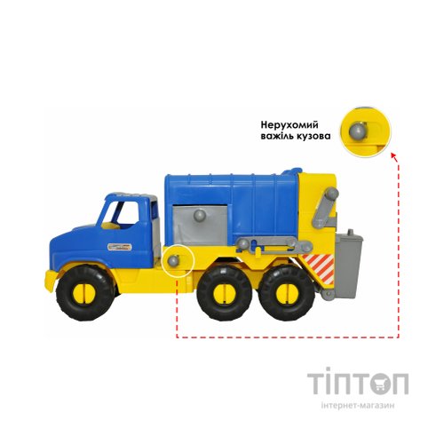 Спецтехніка Tigres Авто "City Truck" сміттєвоз (39399)