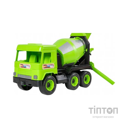 Спецтехніка Tigres Авто "Middle truck" бетонозмішувач (св. зелений) в коробці (39485)