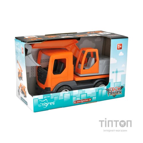 Спецтехніка Tigres Авто "Tech Truck" навантажувач в коробці (39887)