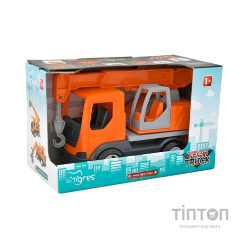 Спецтехніка Tigres Авто "TechTruck" кран в коробці (39890)